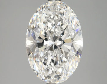 Sustainable 3.42 CT Oval Shape D Color VS1 Clarity Moissanite Diamond For Wedding Ring