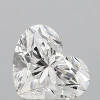 Bold Beauty Of 1.02 CT Heart Shape D Color VS1 Clarity Lab Grown Diamond For Her