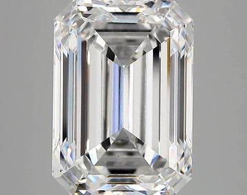 Experience Luxury Of 7.12 CT Emerald Shape D Color VS1 Clarity Moissanite Diamond For Cocktail Shine