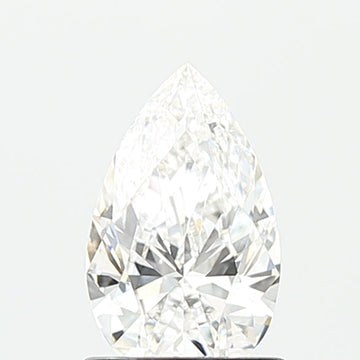 Dazzling 1.01 CT Pear Shape E Color VVS1 Clarity Lab Grown Diamond For Past Blue
