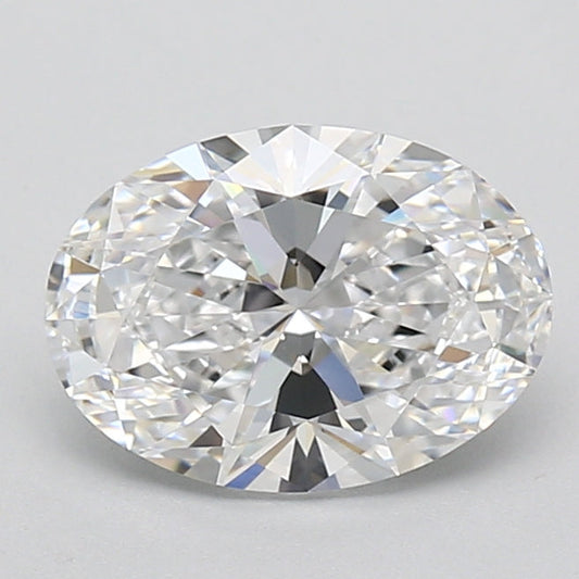 Fine 2.02 CT Oval Shape D Color VVS1 Clarity Lab grown Diamond For Party Ring