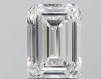 Designer Of 2.06 CT Emerald Shape D Color VS1 Clarity Moissanite Diamond For Birthday Ring