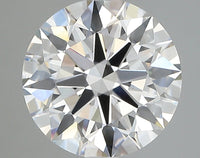 Beauty Of 3.21 CT Round Shape D Color VS1 Clarity Moissanite Diamond For Gift Ring
