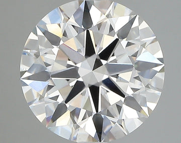Beauty Of 3.21 CT Round Shape D Color VS1 Clarity Moissanite Diamond For Gift Ring