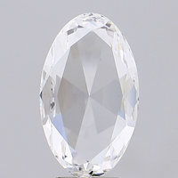 Latest 3.91 CT Rose Cut Shape D Color VS1 Clarity Moissanite Diamond For Birthday Ring