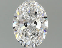 Bright 1.03 CT Oval Shape E Color SI1 Clarity Moissanite Diamond For Someone Special Ring