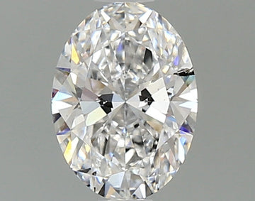 Bright 1.03 CT Oval Shape E Color SI1 Clarity Moissanite Diamond For Someone Special Ring
