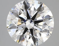 Fine 4.07 CT Round Shape D Color VS2 Clarity Moissanite Diamond For Propose Ring