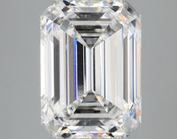 Bright Of 4.01 CT Emerald Shape D Color VS1 Clarity Lab Grown Diamond For Her Voice