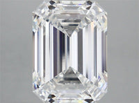 Stunning 5.05 CT Emerald Shape D Color VS1 Clarity Lab grown Diamond For Party Ring