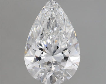 Custom Luxury 1.62 CT Pear Shape D Color VS1 Clarity Lab grown Diamond For Wedding Ring