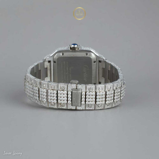 Radiate Luxury: Ivevar’s Fully Iced-Out Lab Diamond Watch