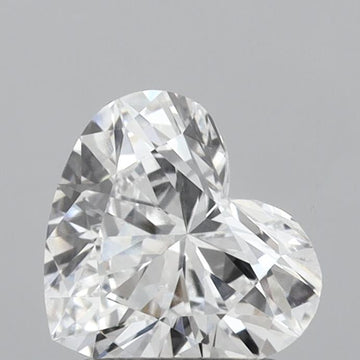 Luxury Customization 1.01 CT VS1 Clarity D Color Heart Shape Lab grown Diamond For Ring
