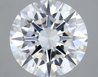 Elegant 4.21 CT Round Shape E Color VS1 Clarity Lab grown Diamond For Custom Ring