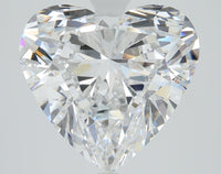 Fine Of 5.51 CT Heart Shape D Color VS1 Clarity Lab Grown Diamond For Her Voice