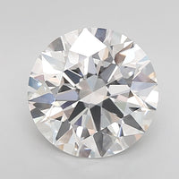Ultimate 3.02 CT Round Shape E Color VS1 Clarity Lab grown Diamond For Wedding Ring