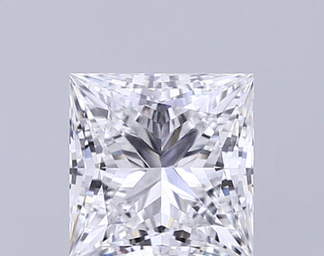 Minimalist Princess Shape 1.03 CT E Color VVS2 Clarity Lab grown Diamond For Custom Ring