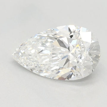 Luxurious 1.05 CT Pear Shape E Color VVS1 Clarity Moissanite Diamond For True North