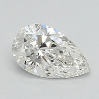 Luxury 0.59 CT Pear Shape F Color VVS2 Clarity Moissanite Diamond For Stillness