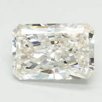 Elegant 3.06 CT Radiant Shape H Color VS1 Clarity Moissanite Diamond For Surprise Ring