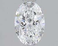Experience Luxury 6.15 CT Oval Shape D Color VS1 Clarity Lab Grown Diamond For Wedding Ring
