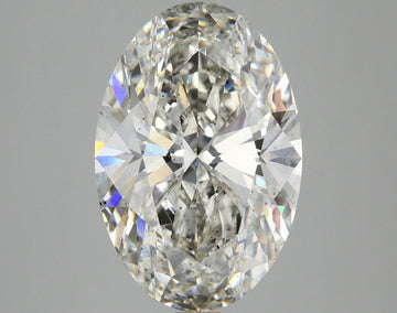 Shiny 5.02 CT Oval Shape I Color SI1 Clarity Lab grown Diamond For Surprise Ring