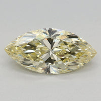 Timeless Of 0.82 CT Marquise Shape Fancy Light Yellow Color VS1 Clarity Lab Grown Diamond For Wedding Ring