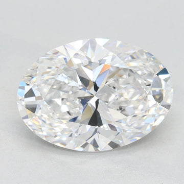 Timeless 2.03 CT Oval Shape D Color VVS1 Clarity Lab grown Diamond For Mine Ring