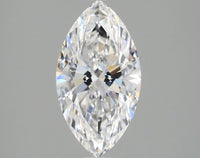 Timeless 1.53 CT Marquise Shape D Color VVS2 Clarity Lab grown Diamond For Party Ring