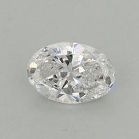 Timeless Of 0.43 CT Oval Shape D Color VS1 Clarity Lab Grown Diamond For Wedding Ring