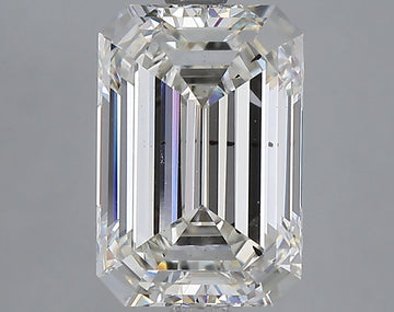 Fine 3.10 CT Emerald Shape H Color VS1 Clarity Lab grown Diamond For Wedding Ring