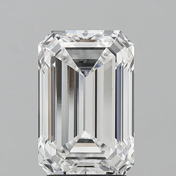 Brilliant Of 3.02 CT Emerald Shape D Color VS1 Clarity Moissanite Diamond For Custom Design