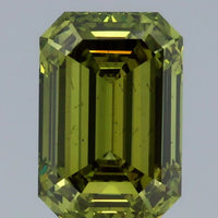 Designer Of 3.06 CT Emerald Shape Fancy Vivid Green Color VS2 Clarity Moissanite Diamond For One Wish