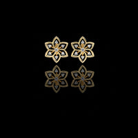 0.10 TCW Tiny Round Cut Lab grown Diamond Earrings for Women Sleek & Lightweight for Pierced Ears