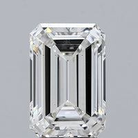 Perfect 3.27 CT Emerald Shape G Color VS1 Clarity Moissanite Diamond For Engagement Ring