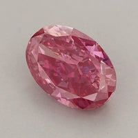 Dazzling Of 0.93 CT Oval Shape Fancy Vivid Pink Color VS1 Clarity Moissanite Diamond For Party