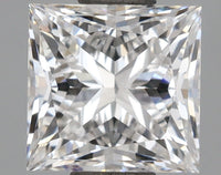 Excellent 1.11 CT Princess Shape E Color VS1 Clarity Lab grown Diamond For Special one Ring