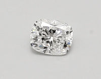 Dazzling VVS1 Clarity 0.37 CT Cushion Shape D Color Moissanite Diamond For Her Ring