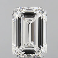 Custom Luxury 5.35 CT Emerald Shape D Color VS1 Clarity Lab grown Diamond For Surprise Ring
