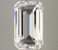 Fine 5.13 CT Emerald Shape D Color VS1 Clarity Lab Grown Diamond For That Touch