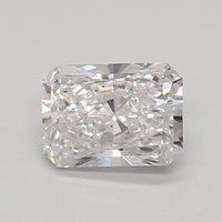 Vintage 0.60 CT Radiant Shape E Color SI1 Clarity Lab grown Diamond For Full Grace