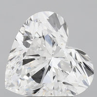 Experience Luxury Of 3.50 CT Heart Shape D Color VS1 Clarity Lab Grown Diamond For Her smile