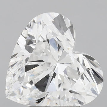 Experience Luxury Of 3.50 CT Heart Shape D Color VS1 Clarity Lab Grown Diamond For Her smile