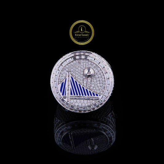 Royal Ice for King Energy Championship Lab Grown Ring for Men by Ivevar