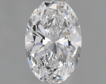 Perfect 0.63 CT Oval Shape D Color VS1 Clarity Lab Grown Diamond For Special Occasion