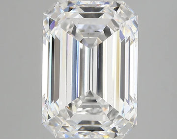 Beauty Of Of 6.34 CT Emerald Shape D Color VS1 Clarity Moissanite Diamond For Someone