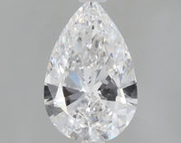 Luxury Of 1.01 CT Pear Shape E Color VS1 Clarity Moissanite Diamond For Custom Ring