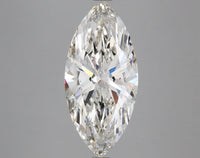 Sustainable 3.79 CT Marquise Shape H Color VS2 Clarity Moissanite Diamond For Cocktail Ring