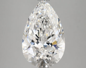 High Quality 3.16 CT Pear Shape D Color VS1 Clarity Moissanite Diamond For Anniversary Ring