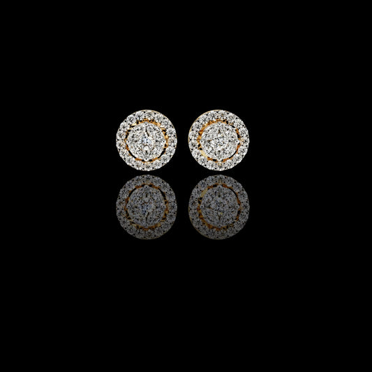 0.88 CT Affordable Luxury Marquise Moissanite Diamond Stud Earring Tiny but Brilliant for Daily Wear